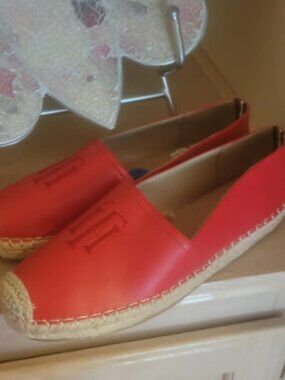 Red Tommy Hilfiger Loafer Size 10 NWT